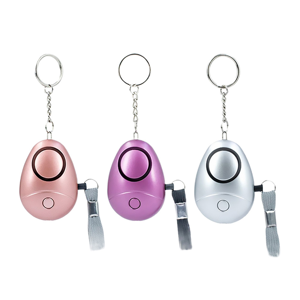Personal Alarm Keychain - 3Pcs Personal Emergency Alarm with LED