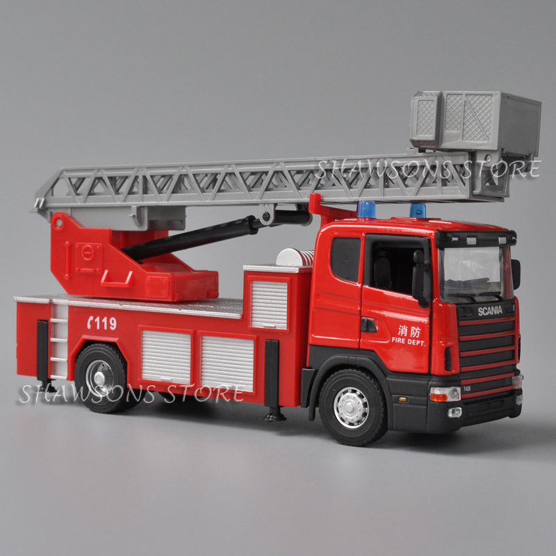 Fire Escape Ladder - 1:43 Scale Diecast Vehicle Model Toy