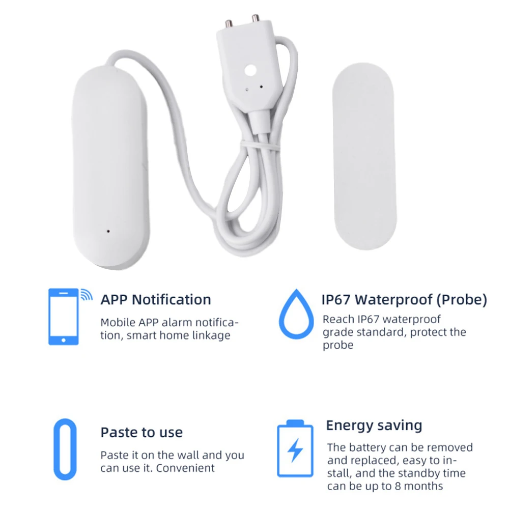 Water Leakage Sensor Smart Hom - Water Alarm Sensor บทวิจารณ์และราคา