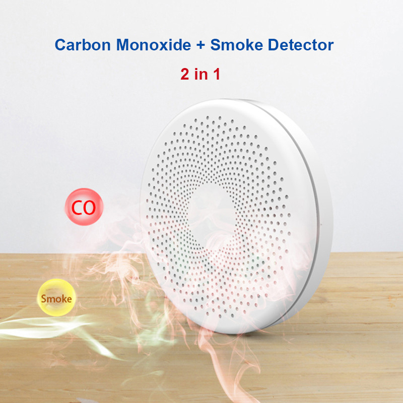 2 in 1 Version WiFi Tuya Smart - Smoke Detector Interconnected บทวิจารณ์และราคา