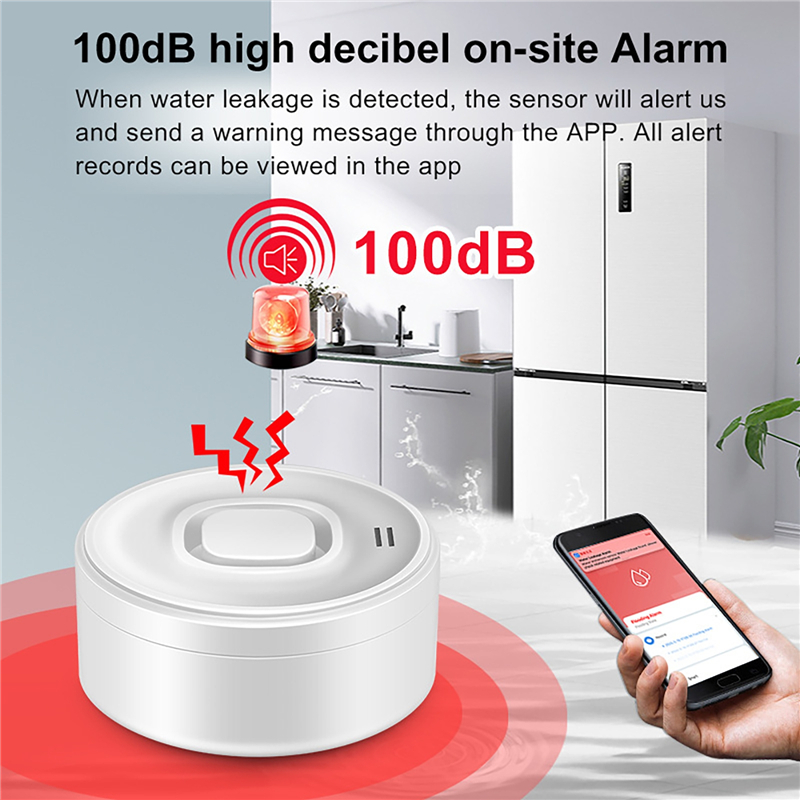 Tuya Smart WIFI Water Leak Sen - Water Alarm Sensor บทวิจารณ์และราคา