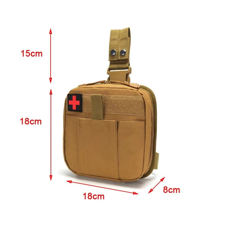 MOLLE Drop Leg Pouch Medical K - First Aid Bag Kit บทวิจารณ์และราคา