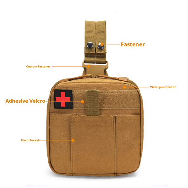 MOLLE Drop Leg Pouch Medical K - First Aid Bag Kit บทวิจารณ์และราคา