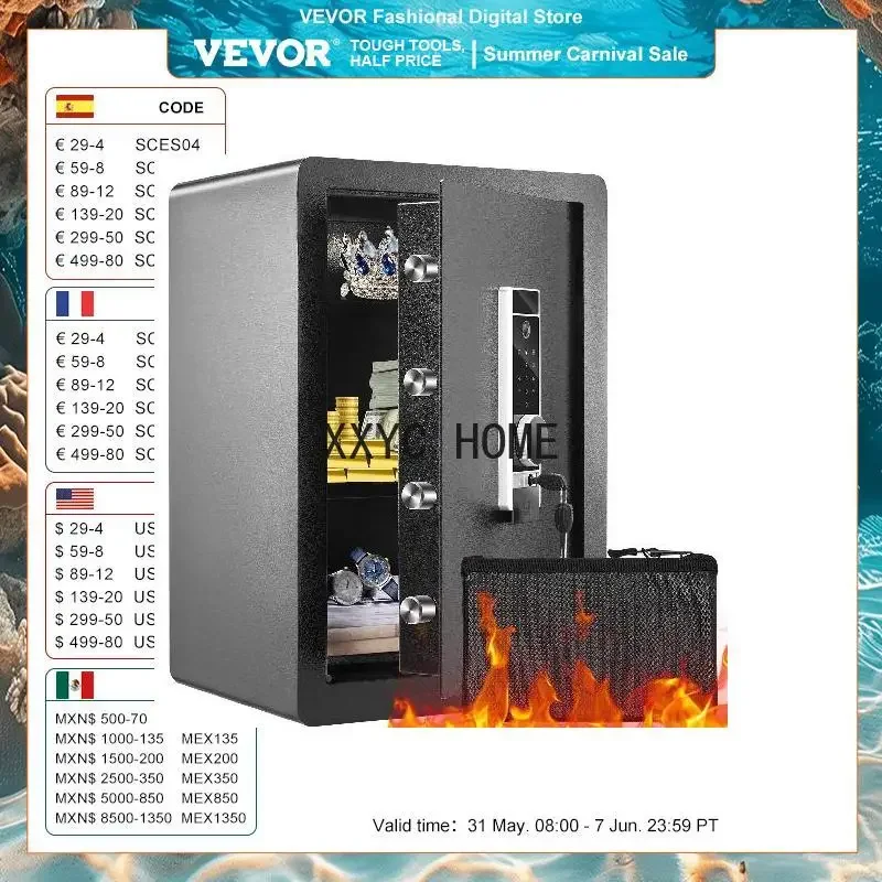 Electric Safe 2.2/1.8 Cubic Fe - Fire Safe Document บทวิจารณ์และราคา