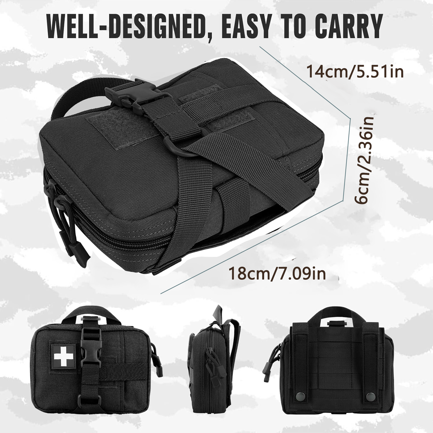 Tactical EMT Pouch, Upgrade IF - First Aid Bag Kit บทวิจารณ์และราคา