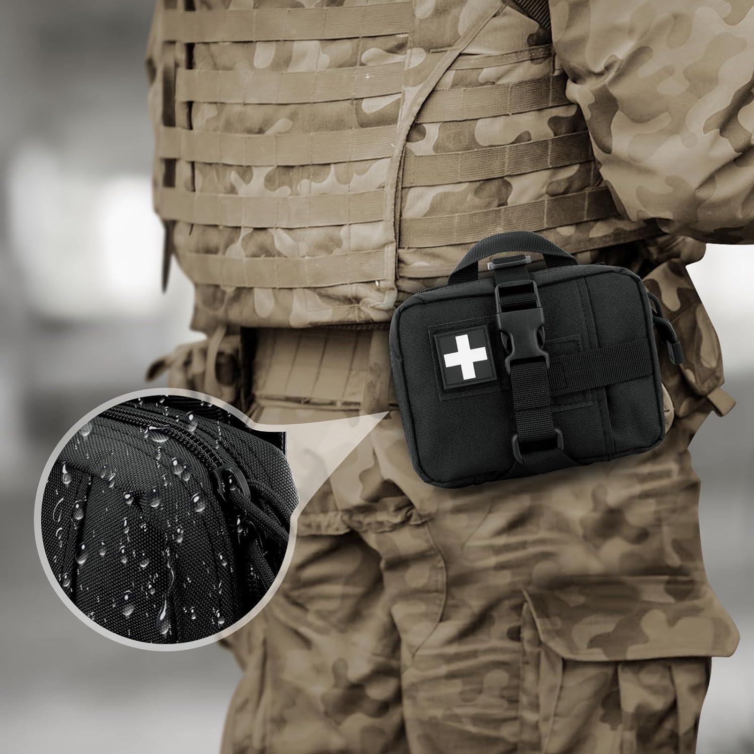Tactical EMT Pouch, Upgrade IF - First Aid Bag Kit บทวิจารณ์และราคา