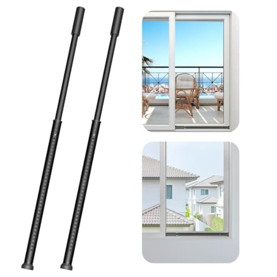 Sliding Door Security Bar, Hea - Window Lock Bar บทวิจารณ์และราคา