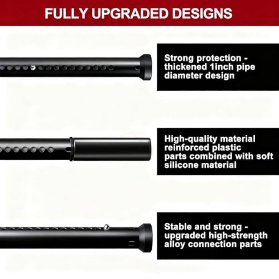 Sliding Door Security Bar, Hea - Window Lock Bar บทวิจารณ์และราคา