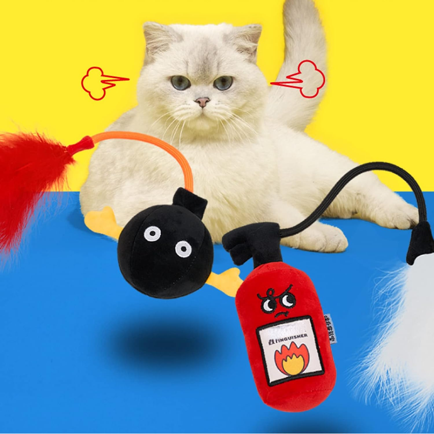 Exciting and Interactive Cat T - Fire Extinguisher Small บทวิจารณ์และราคา