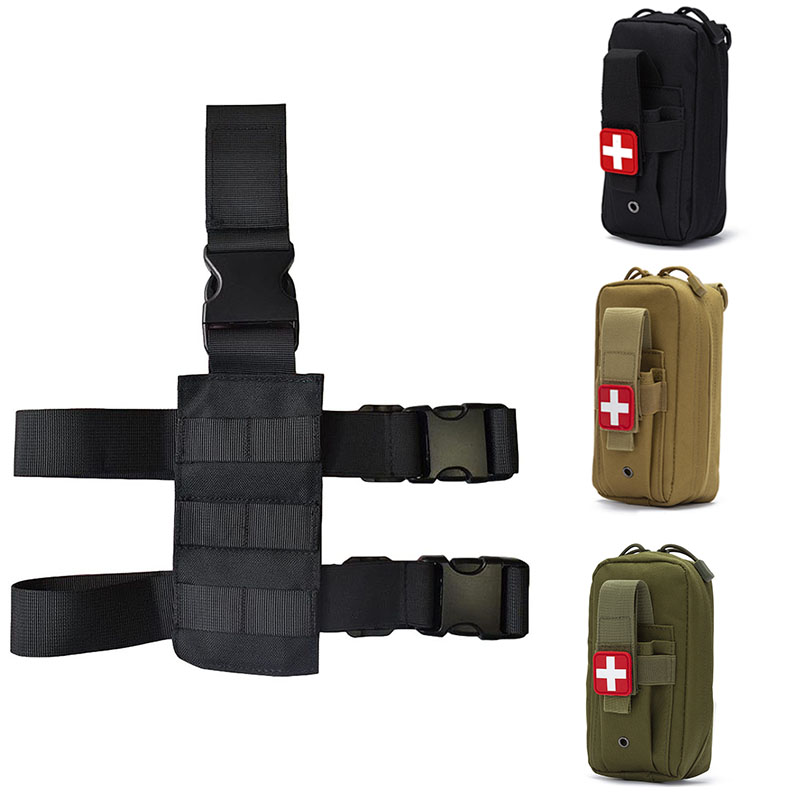 Tactical Thigh Moll Rig EDC Po - First Aid Bag Kit บทวิจารณ์และราคา
