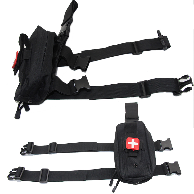 Tactical Thigh Moll Rig EDC Po - First Aid Bag Kit บทวิจารณ์และราคา