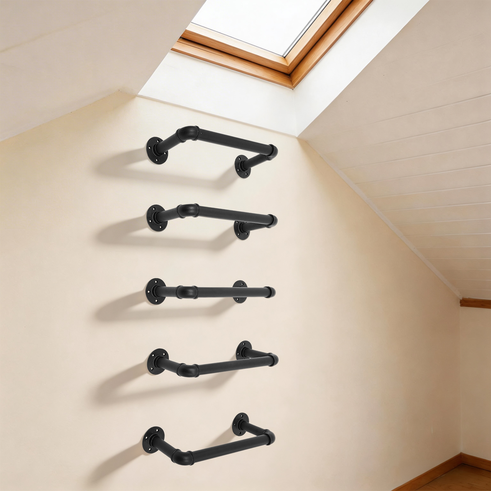 5 Pcs Wall Mounted Emergency E - Fire Escape Ladder บทวิจารณ์และราคา