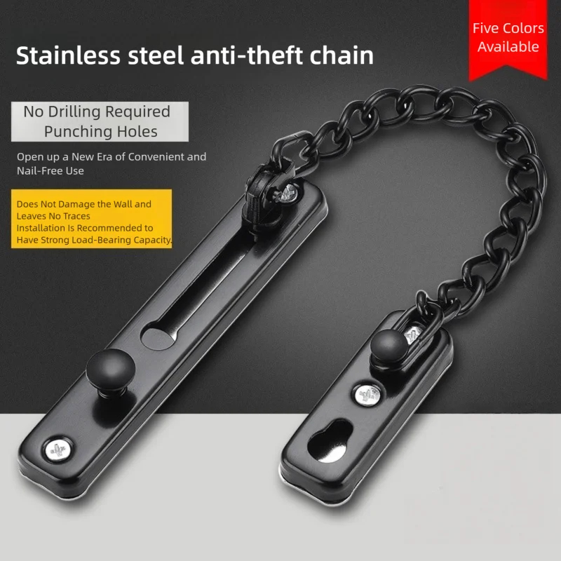 Heavy-Duty Polished Press Latc - Security Chain Door บทวิจารณ์และราคา