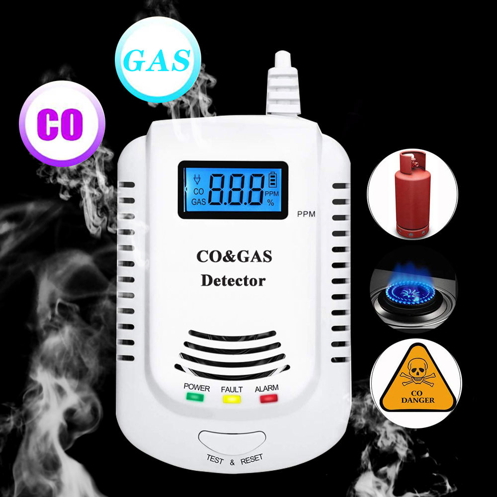 2 in 1 Gas Detector, Plug-in H - Co Detector Plug บทวิจารณ์และราคา