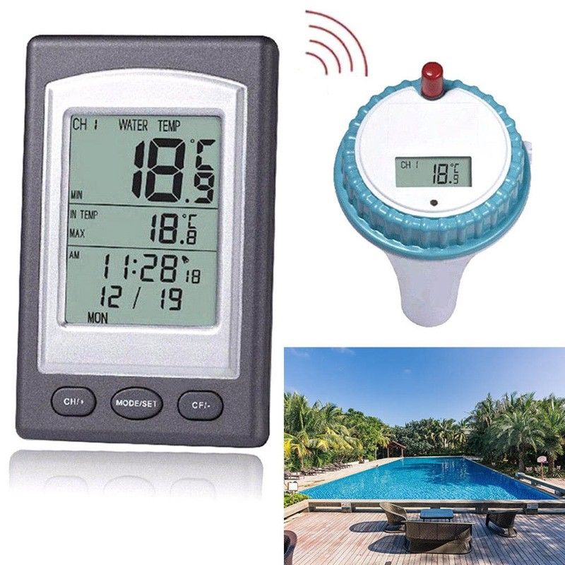 Digtal Swimming Pool Thermomet - Pool Alarm Float บทวิจารณ์และราคา