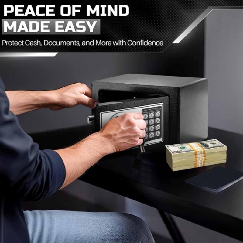 Digital Electronic Safe Box wi - Lockbox Key Secure บทวิจารณ์และราคา
