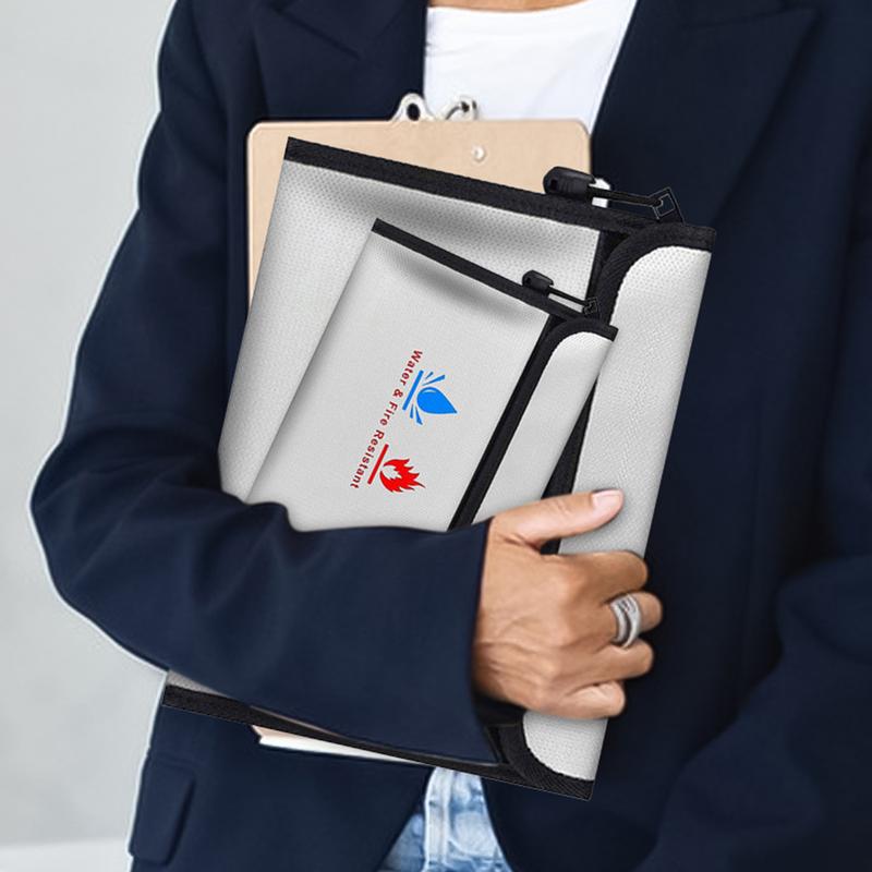 Fireproof Document Bag Firepro - Fire Safe Document บทวิจารณ์และราคา