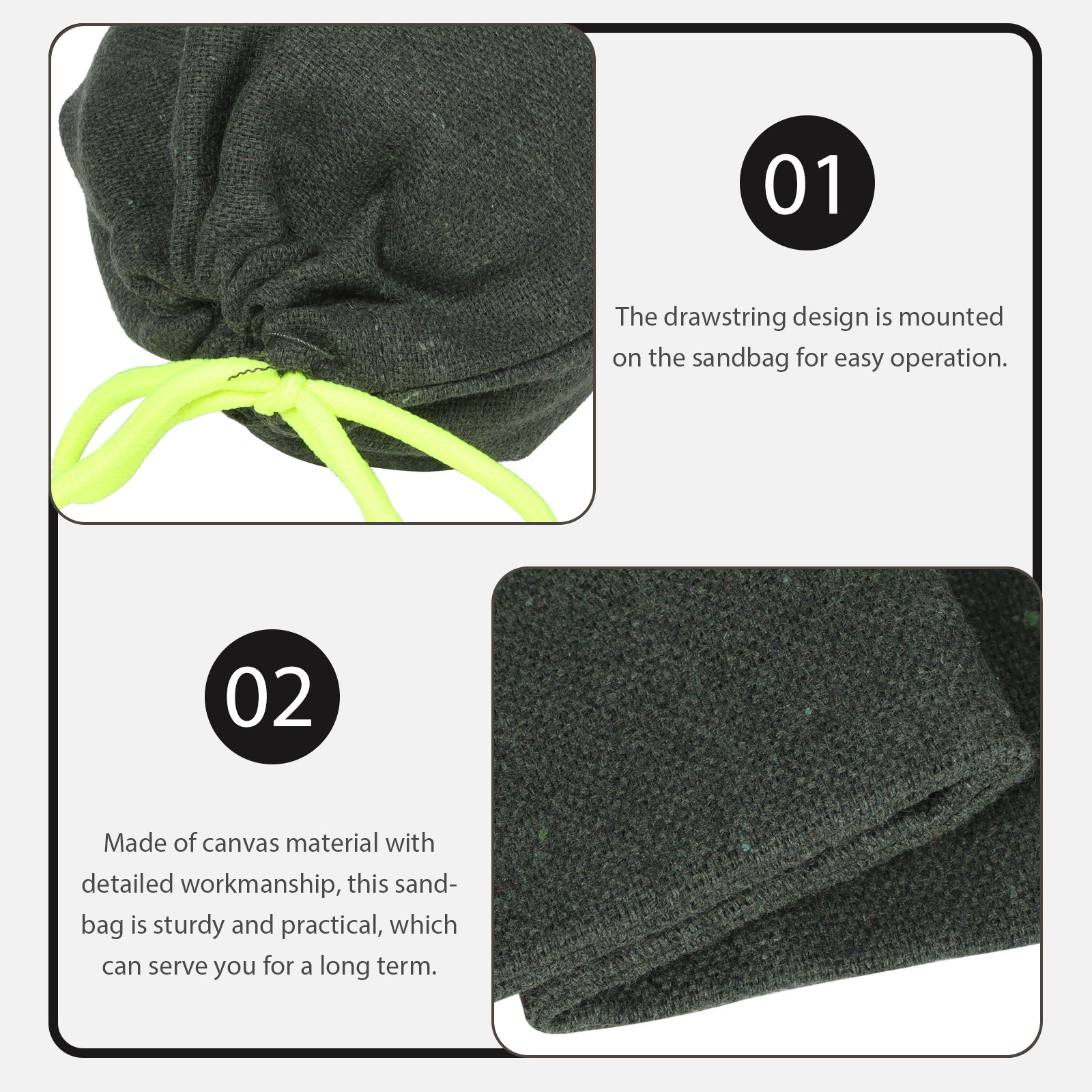 2Pcs Flood Barrier Sandbags Dr - Flood Barrier Bag บทวิจารณ์และราคา