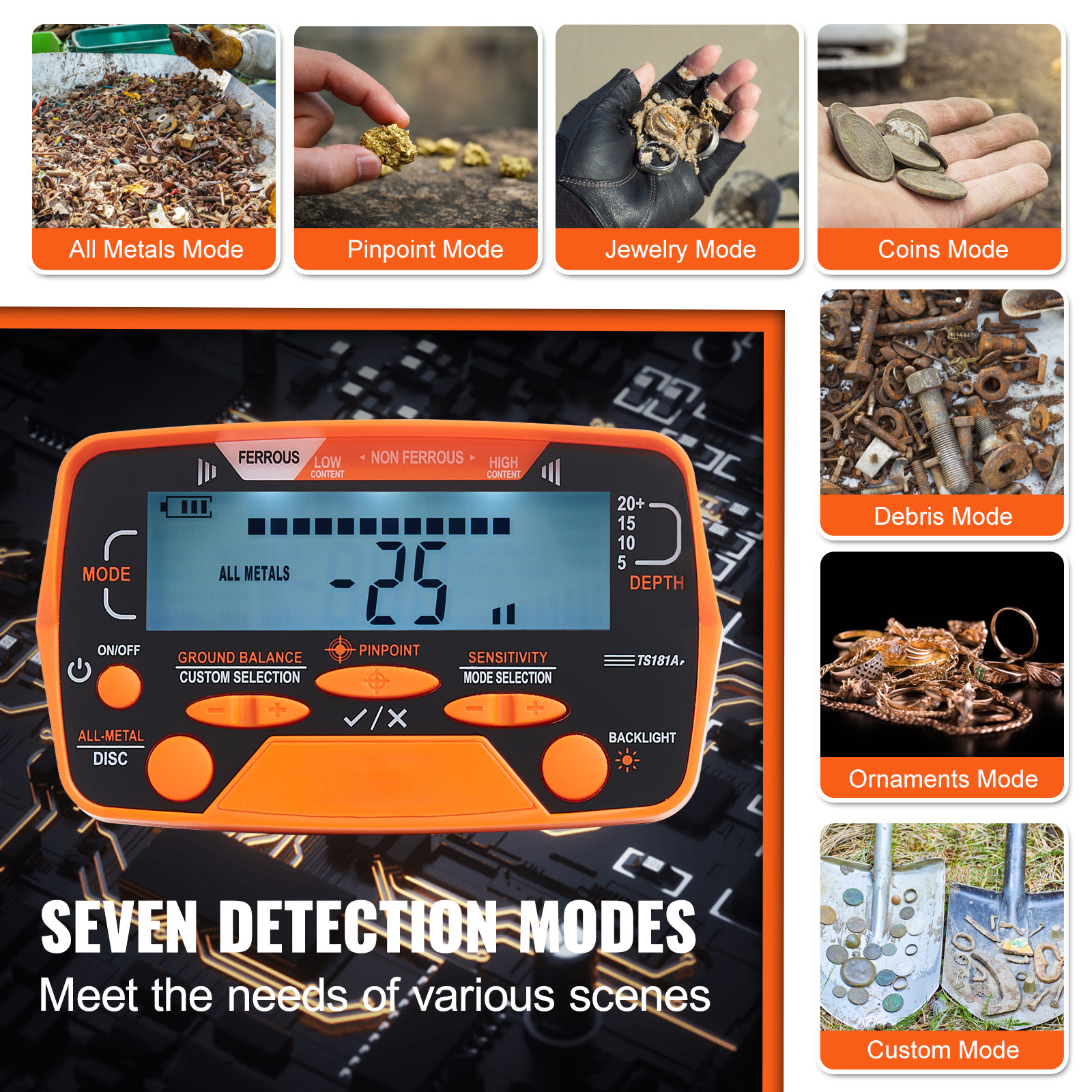 SucceBuy Metal Detector for Ad - Co Detector Plug บทวิจารณ์และราคา