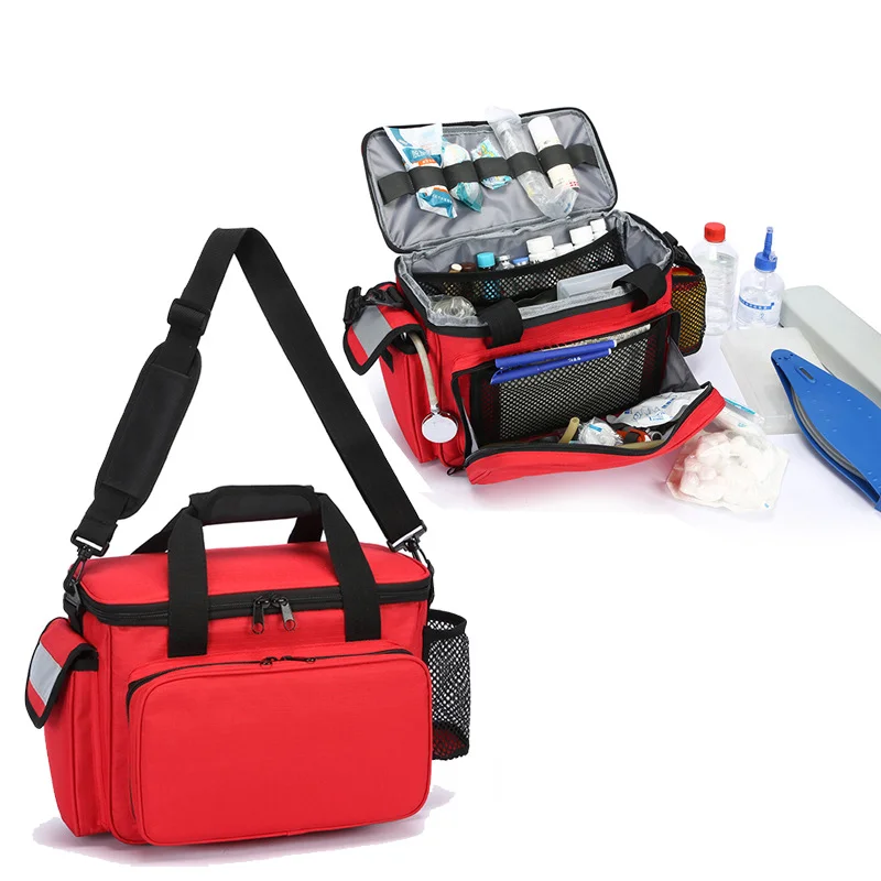 Portable Outdoor First Aid Kit - First Aid Bag Kit บทวิจารณ์และราคา