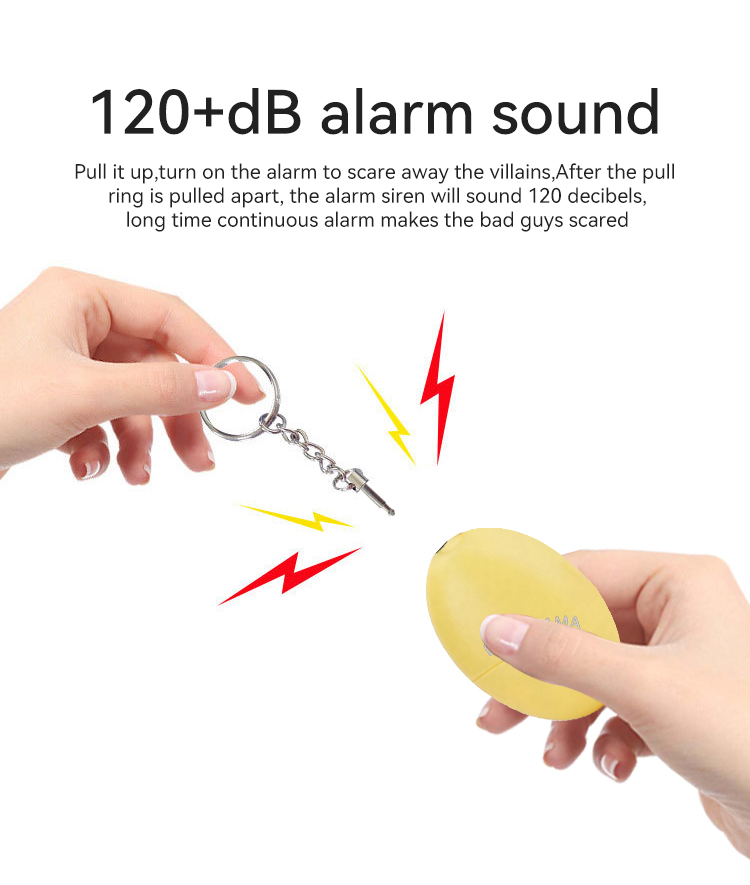 3PCS Self Defense Equipment Se - Personal Alarm Keychain บทวิจารณ์และราคา
