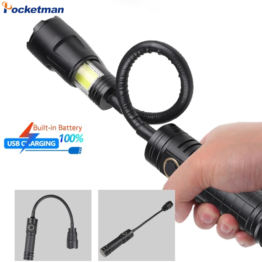 USB Rechargeable XHP50 LED Fla - Power Outage Light บทวิจารณ์และราคา
