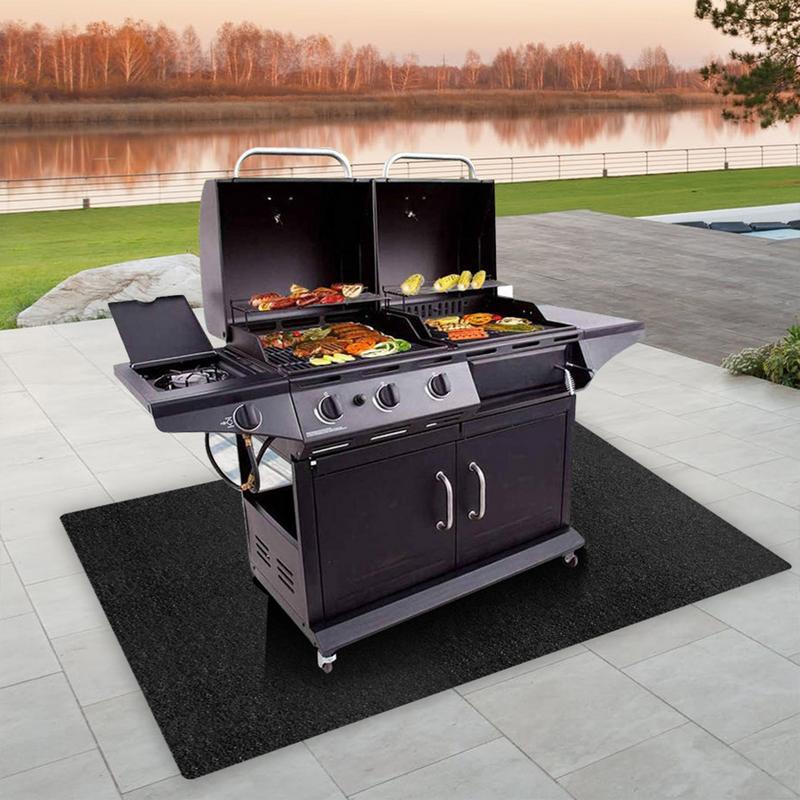 Under Grill Mat Fireplace Fire - Fire Blanket Kitchen บทวิจารณ์และราคา
