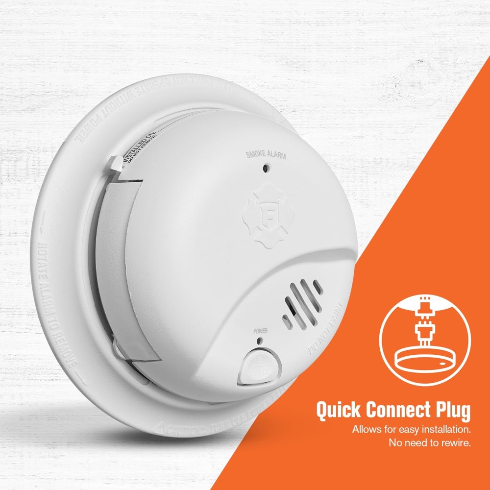 US Shipping Hardwired Intercon - Smoke Detector Interconnected บทวิจารณ์และราคา