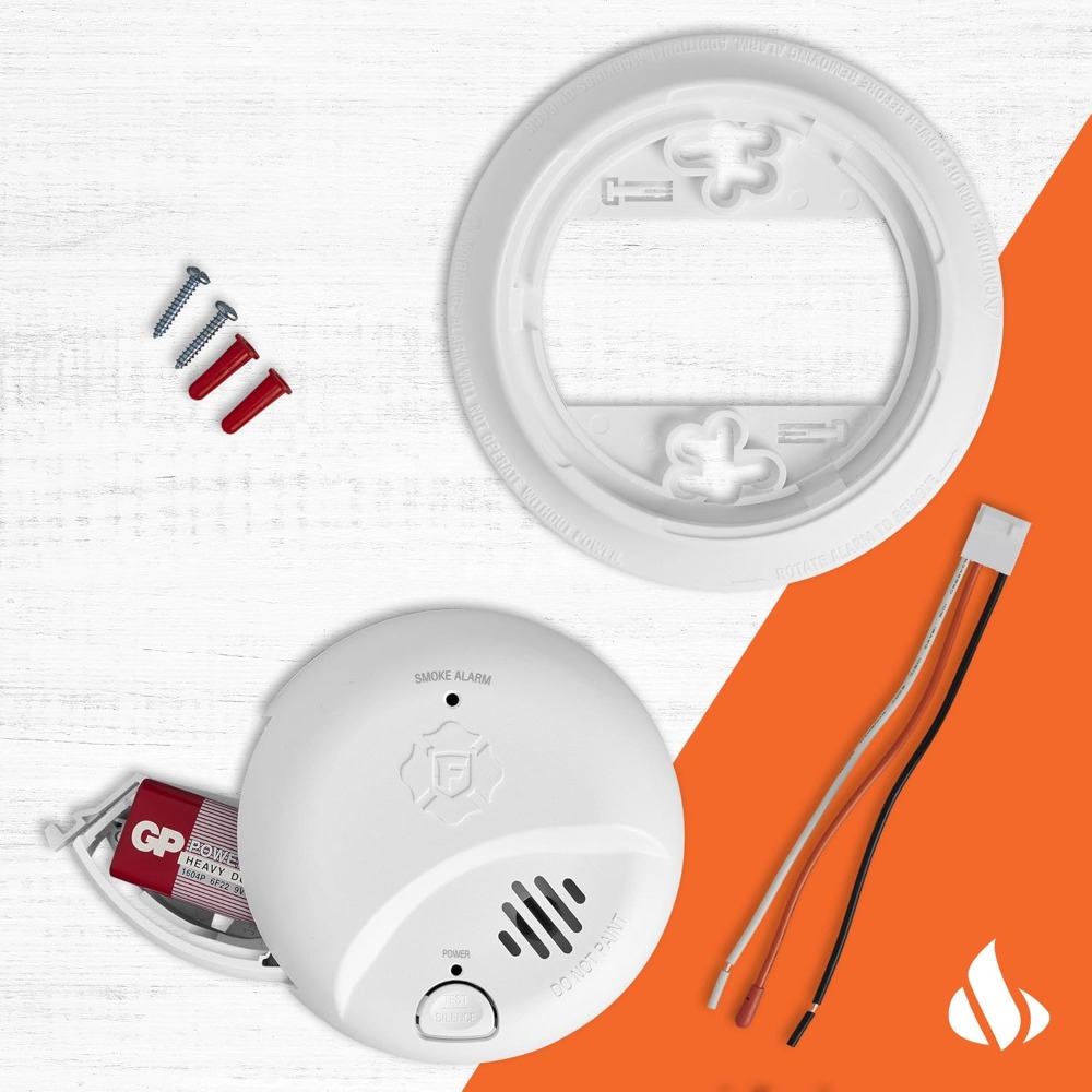 US Shipping Hardwired Intercon - Smoke Detector Interconnected บทวิจารณ์และราคา