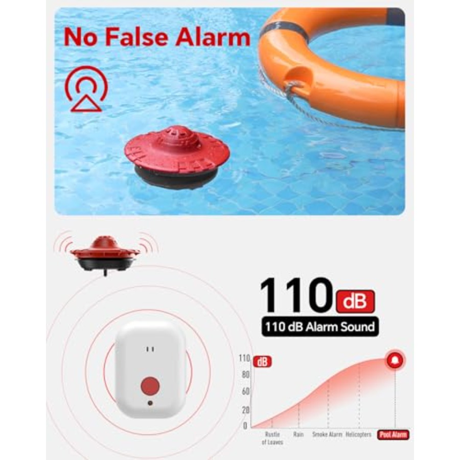 Pool Alarm Floating Safety Ala - Pool Alarm Float บทวิจารณ์และราคา