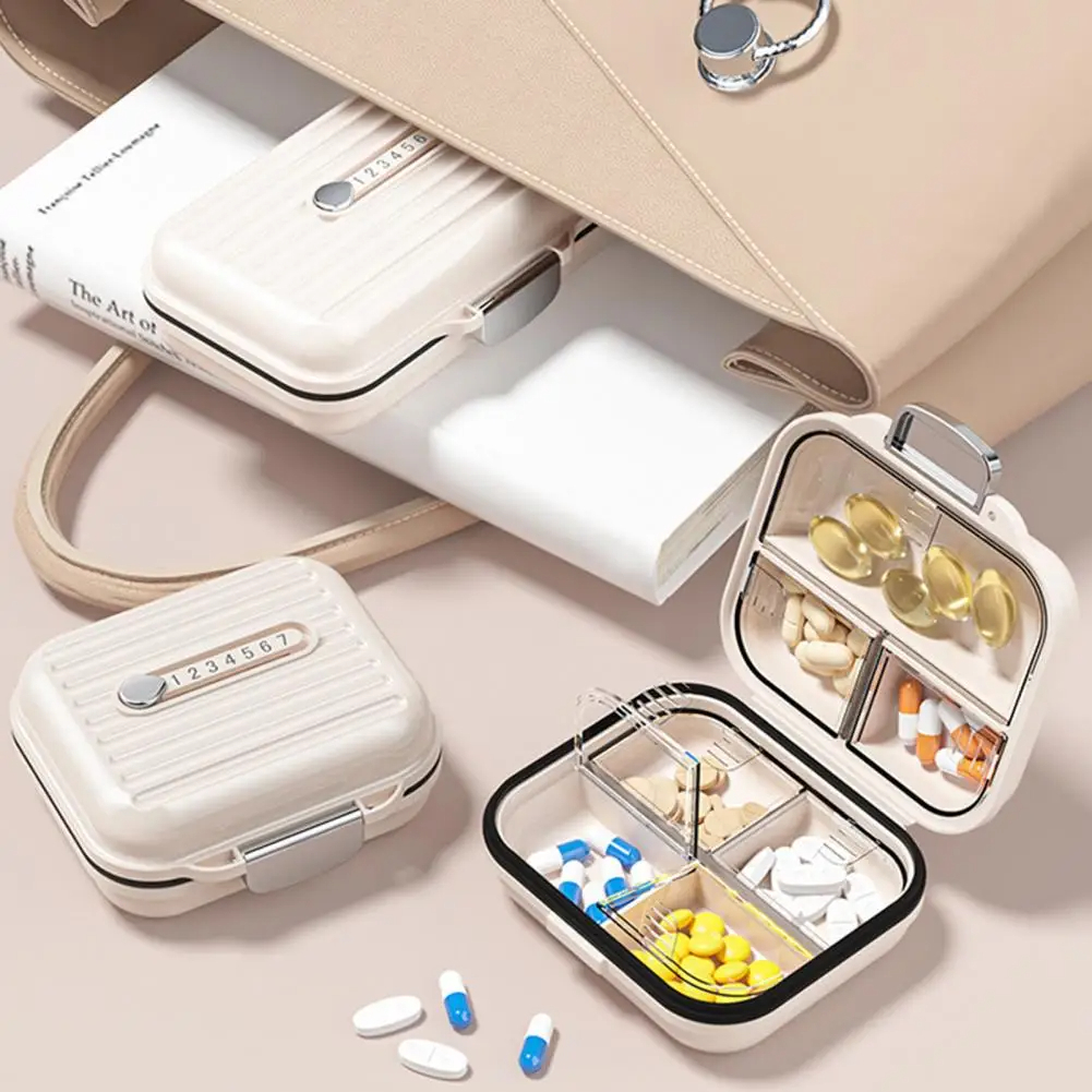 Pill Storage Box  Multi-purpos - Medicine Cabinet Lock บทวิจารณ์และราคา