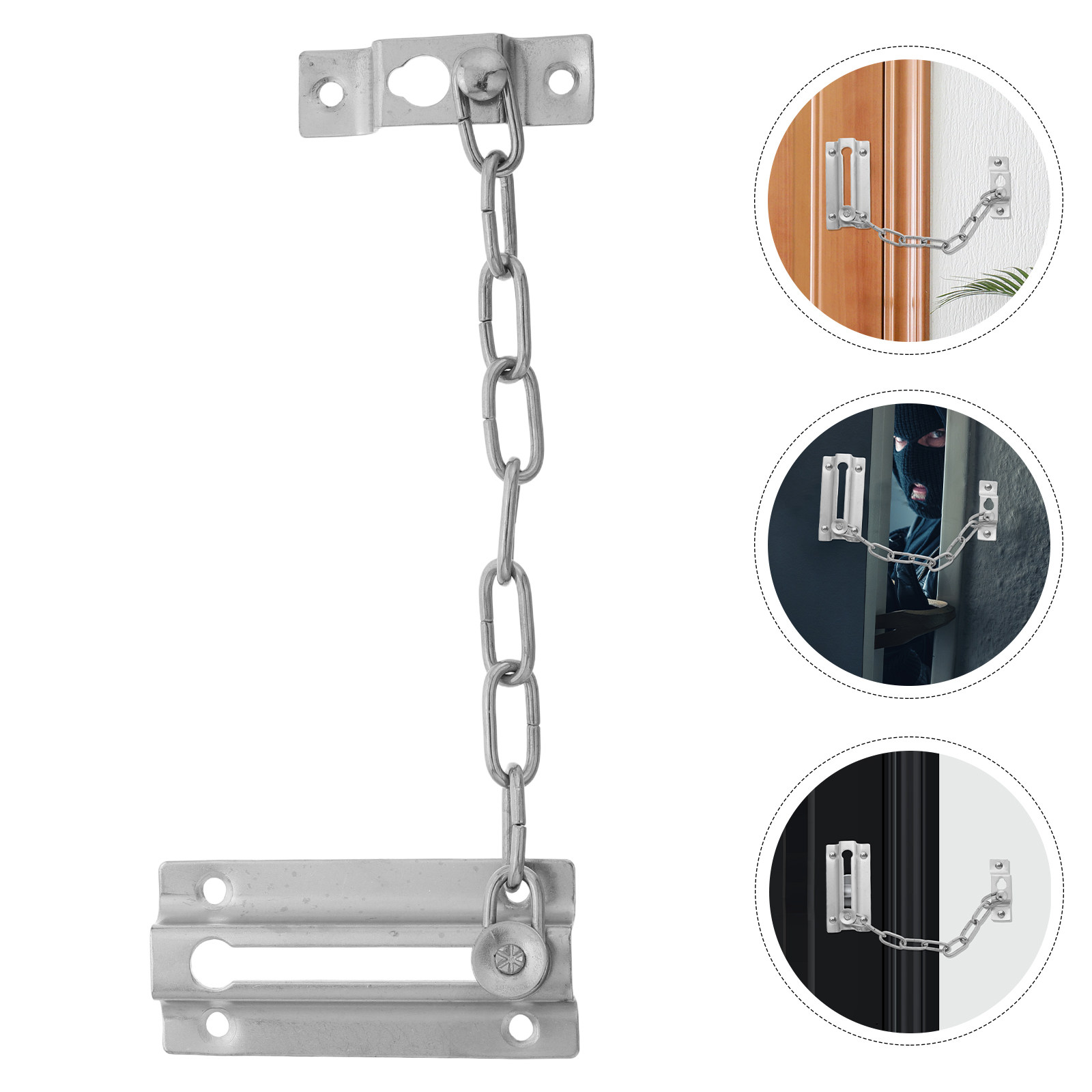 Anti Theft Heavy Duty Door Cha - Security Chain Door บทวิจารณ์และราคา