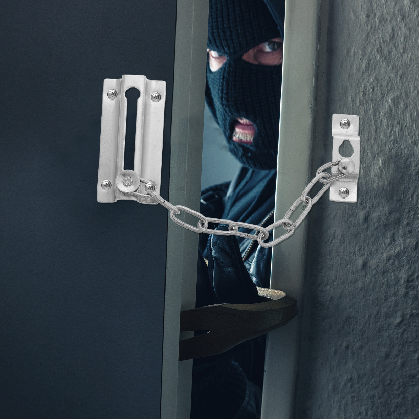 Anti Theft Heavy Duty Door Cha - Security Chain Door บทวิจารณ์และราคา