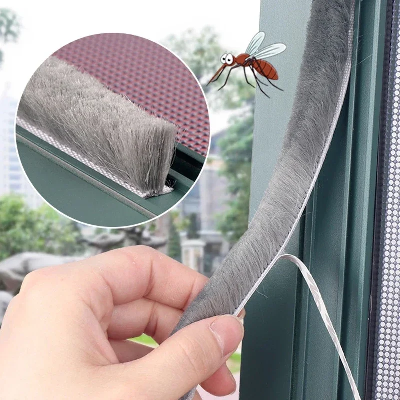 10M Self Adhesive Brush Strip  - Window Lock Bar บทวิจารณ์และราคา