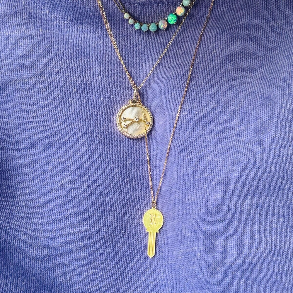 Custom Dainty Key Necklace Sta - Personal Alarm Keychain บทวิจารณ์และราคา