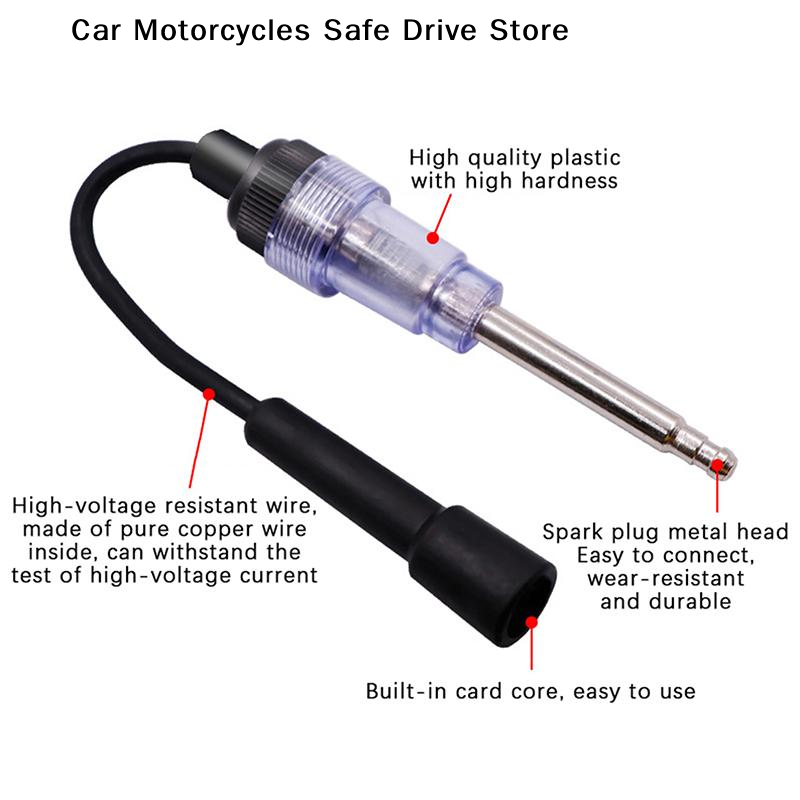 Newest Car Spark Plug Tester P - Co Detector Plug บทวิจารณ์และราคา