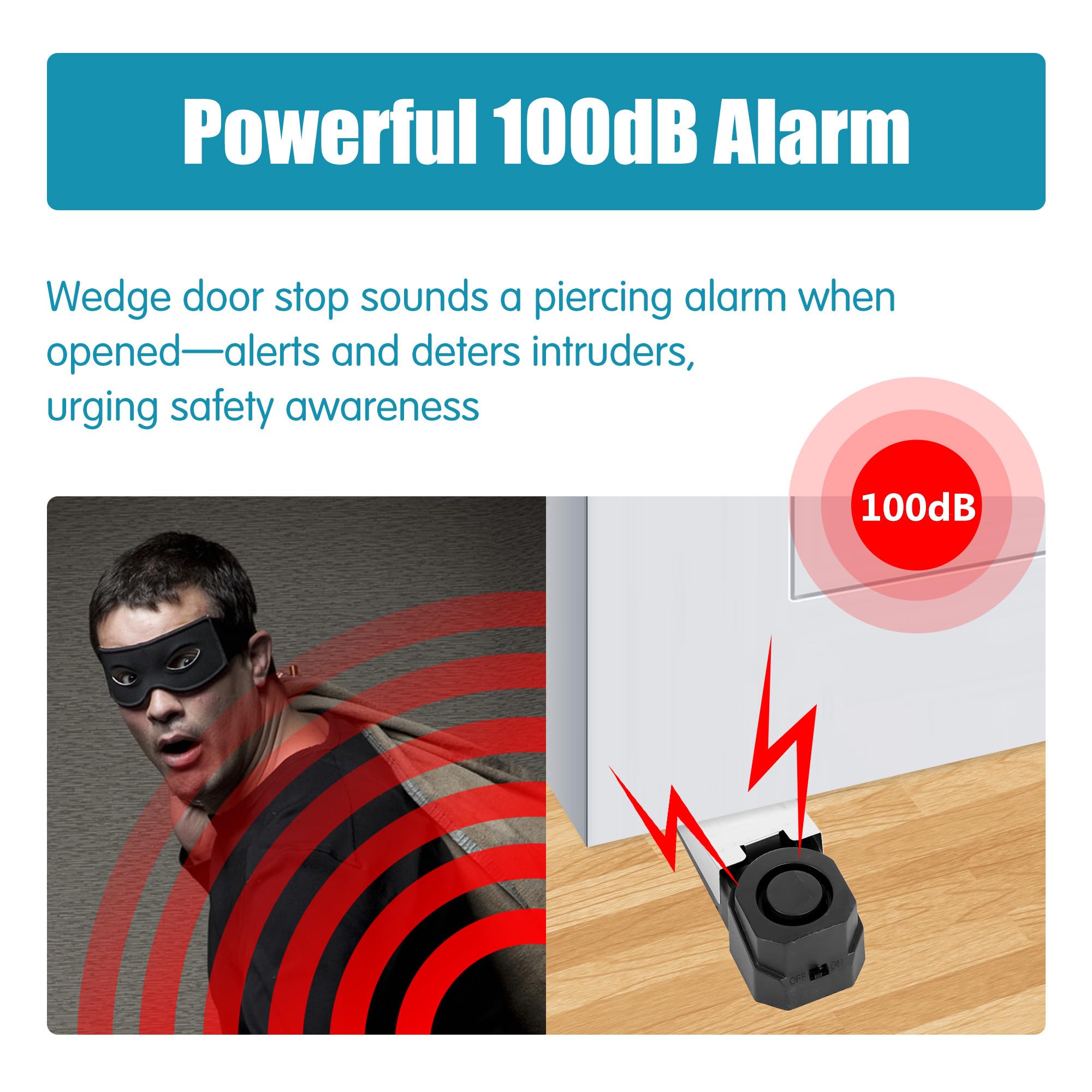 Wireless Door Stop Alarm Syste - Door Stop Alarm บทวิจารณ์และราคา