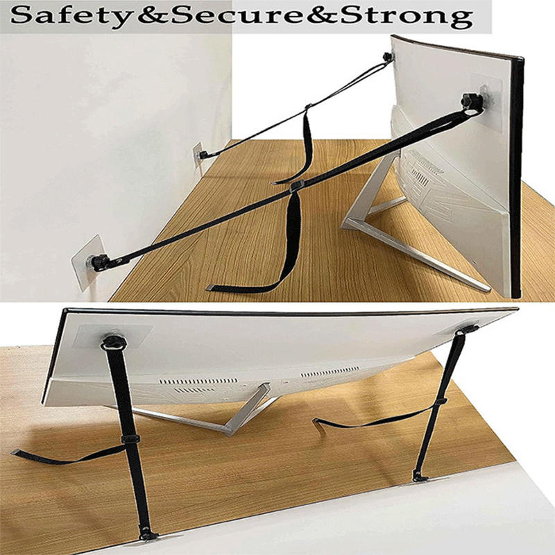 No Drill Adhesive Furniture An - Earthquake Anchor Strap บทวิจารณ์และราคา