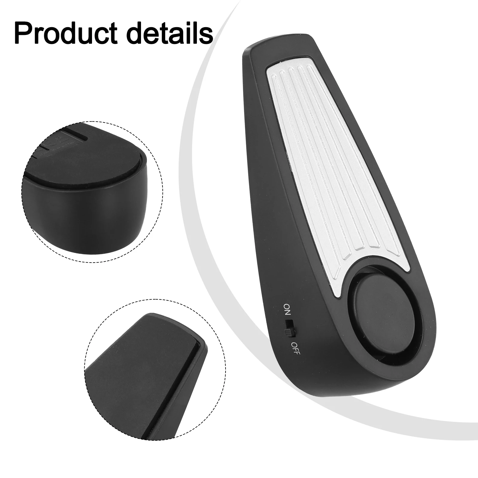Alarm White Portable Doorstop  - Door Stop Alarm บทวิจารณ์และราคา