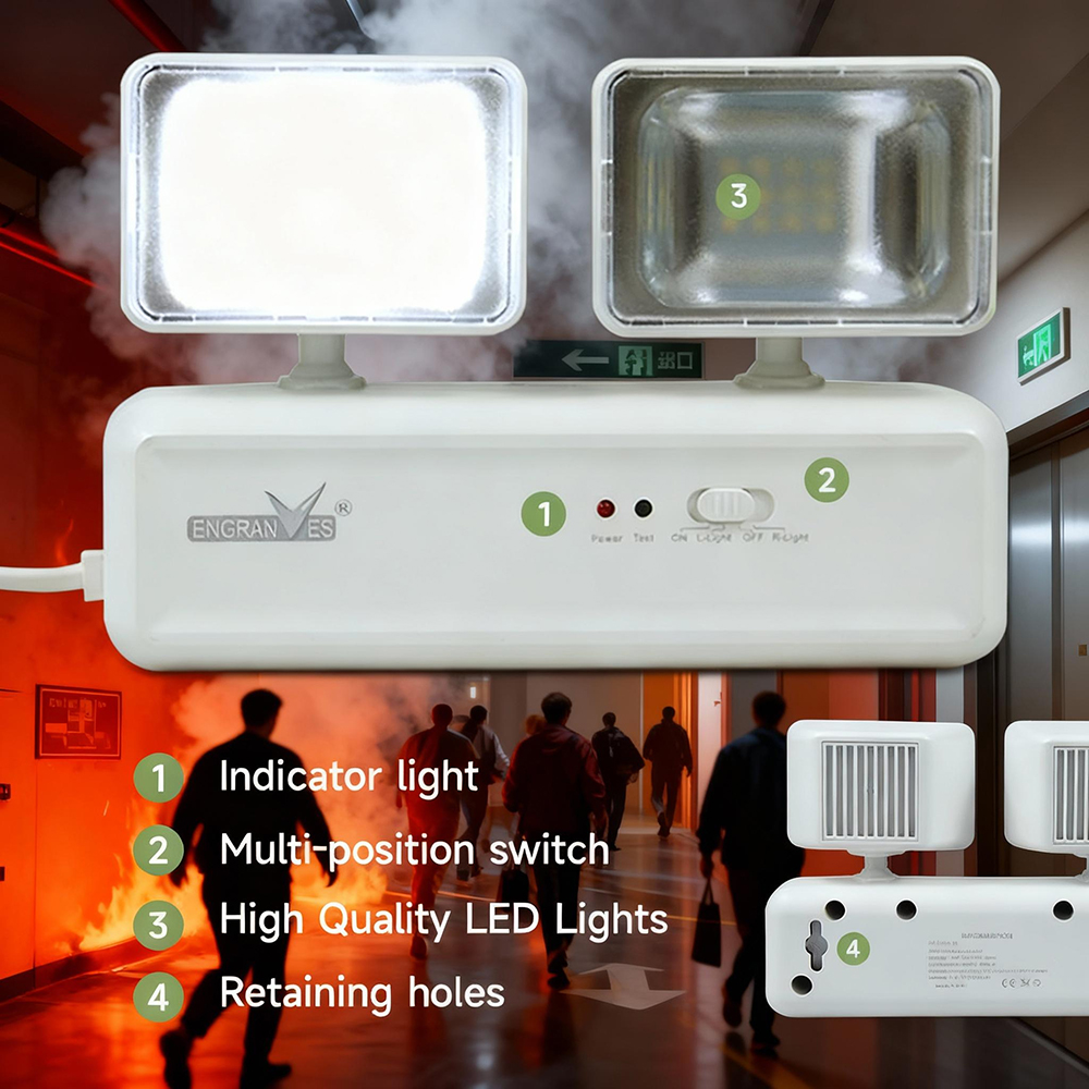 Emergency Exit Light LED Emerg - Power Outage Light บทวิจารณ์และราคา