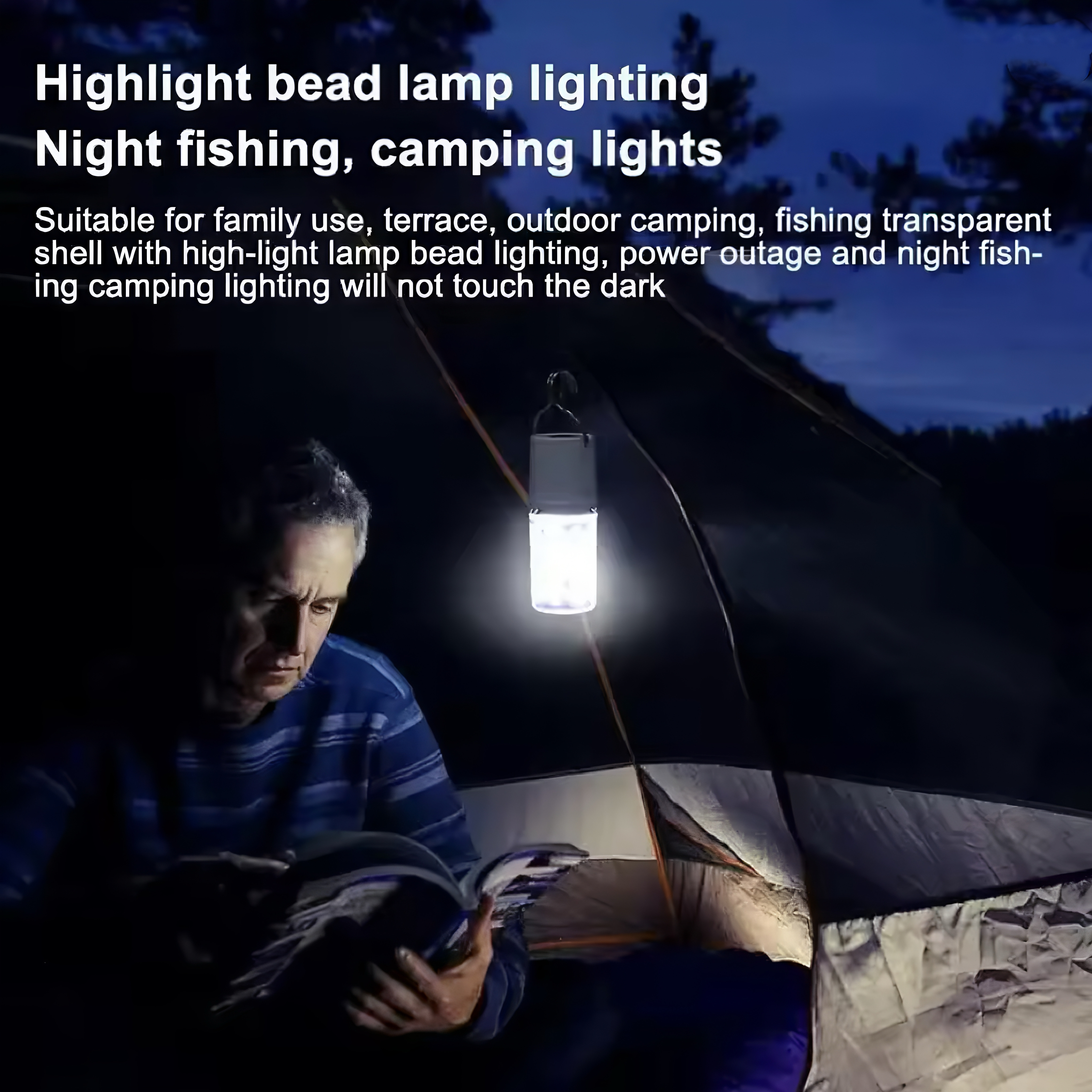 USB Rechargeable Emergency Lig - Power Outage Light บทวิจารณ์และราคา