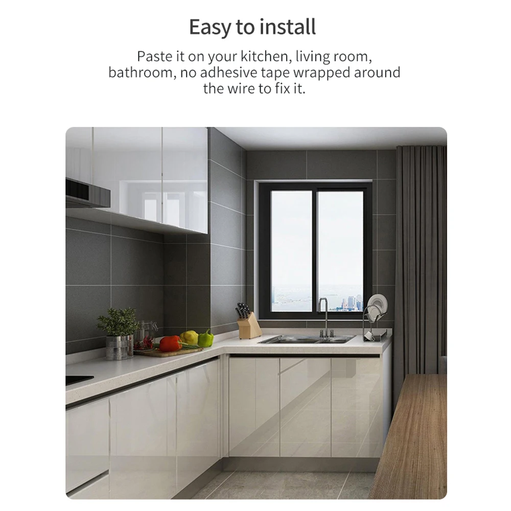 Haozee Tuya Smart ZigBee3.0 Sm - Water Alarm Sensor บทวิจารณ์และราคา