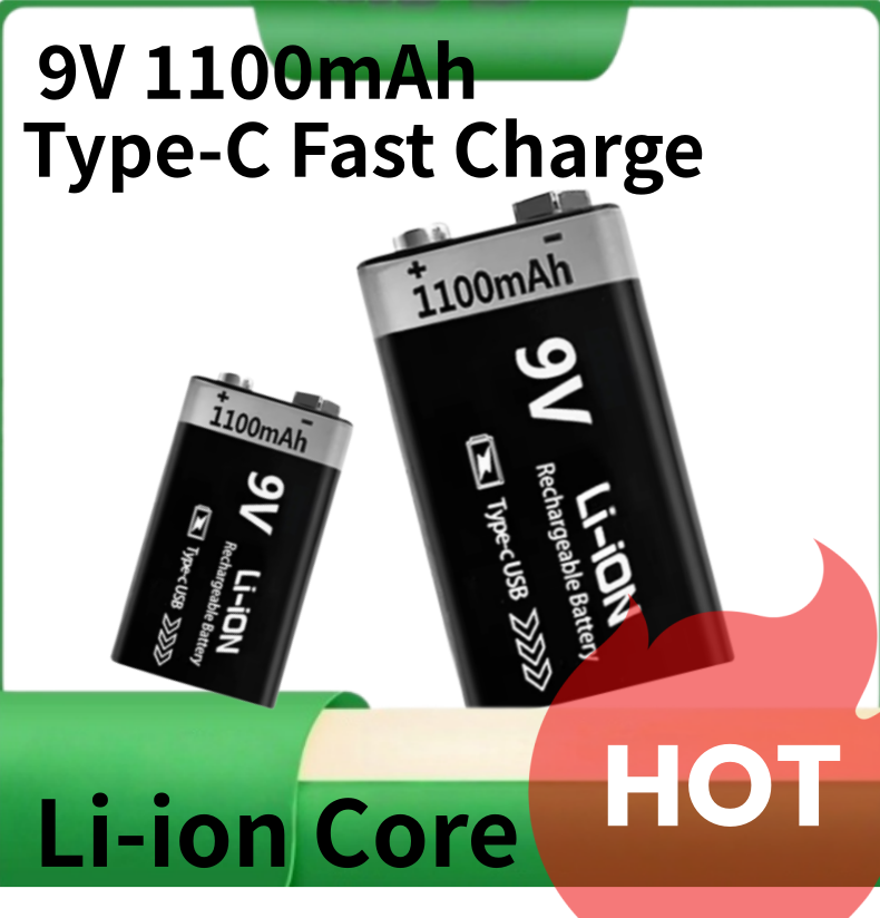 1100mAh 9V Rechargeable Lithiu - Co Detector Plug บทวิจารณ์และราคา
