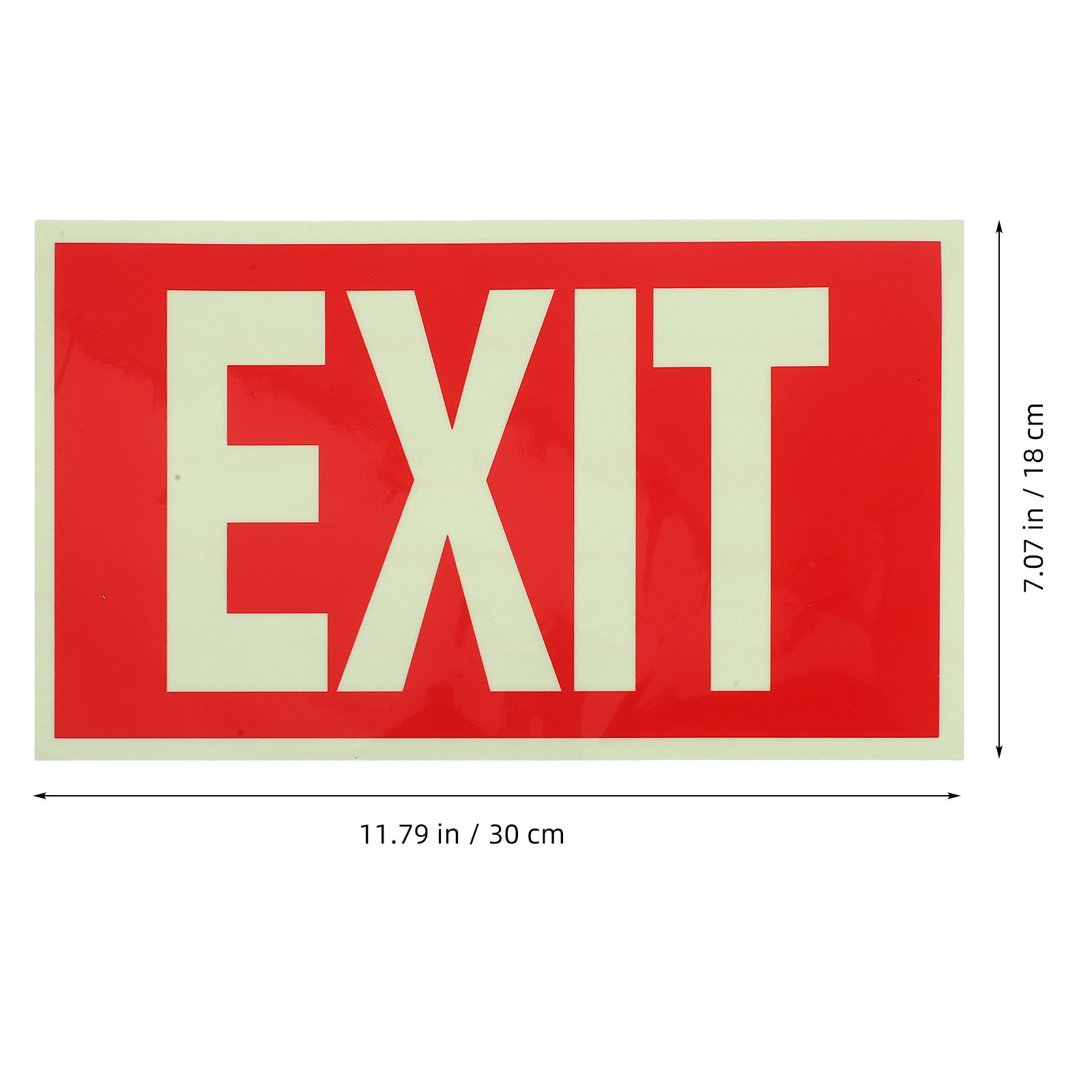 Self Adhesive Emergency Exit S - Emergency Exit Sign บทวิจารณ์และราคา