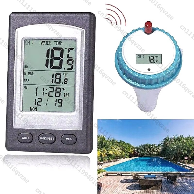Wireless Pool Thermometer with - Pool Alarm Float บทวิจารณ์และราคา