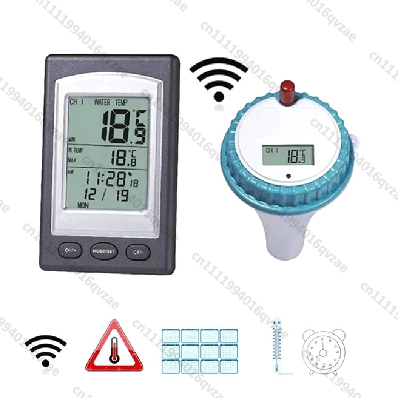Wireless Pool Thermometer with - Pool Alarm Float บทวิจารณ์และราคา