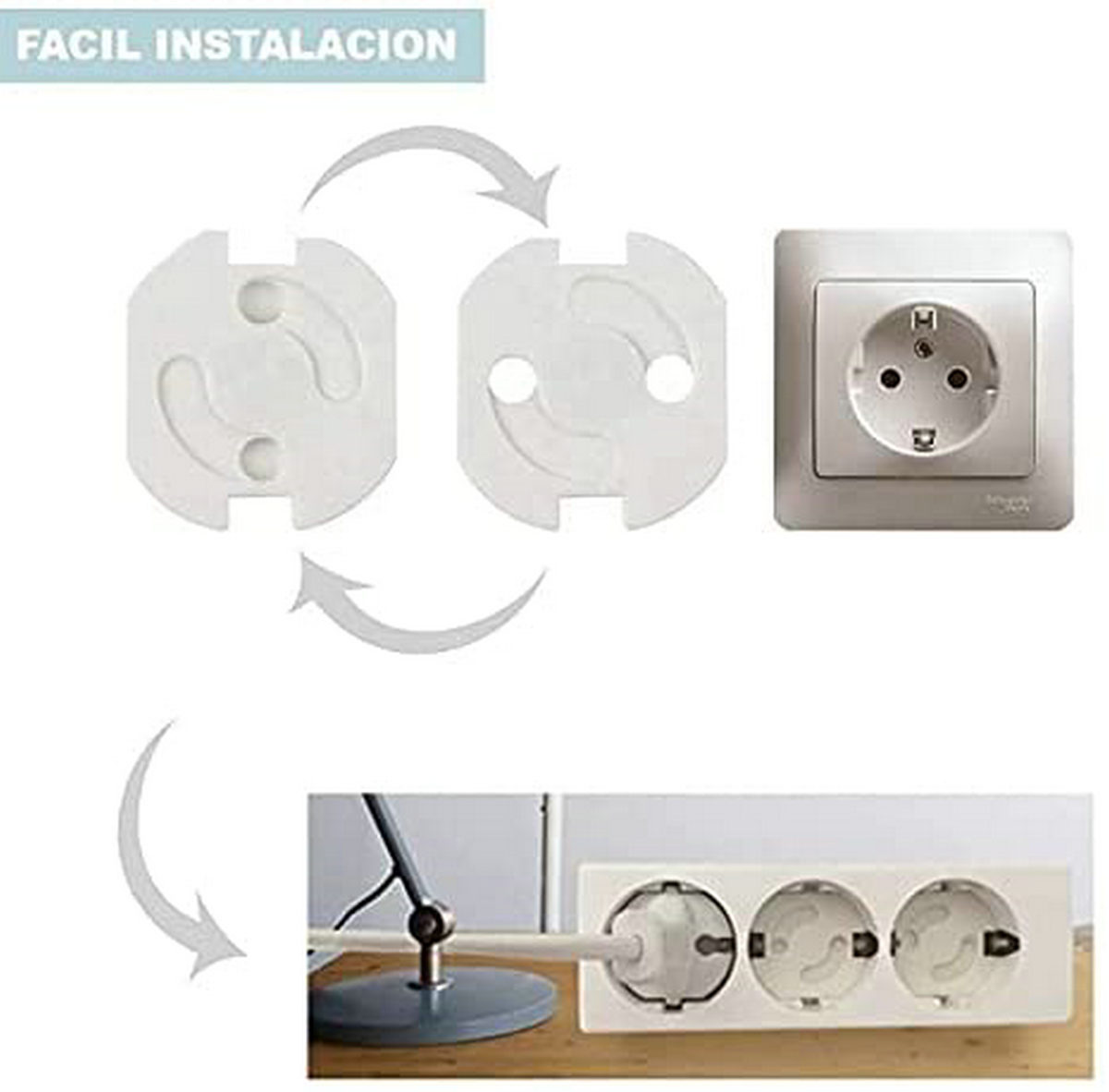 European Socket Plugs Protecto - Outlet Cover Baby บทวิจารณ์และราคา