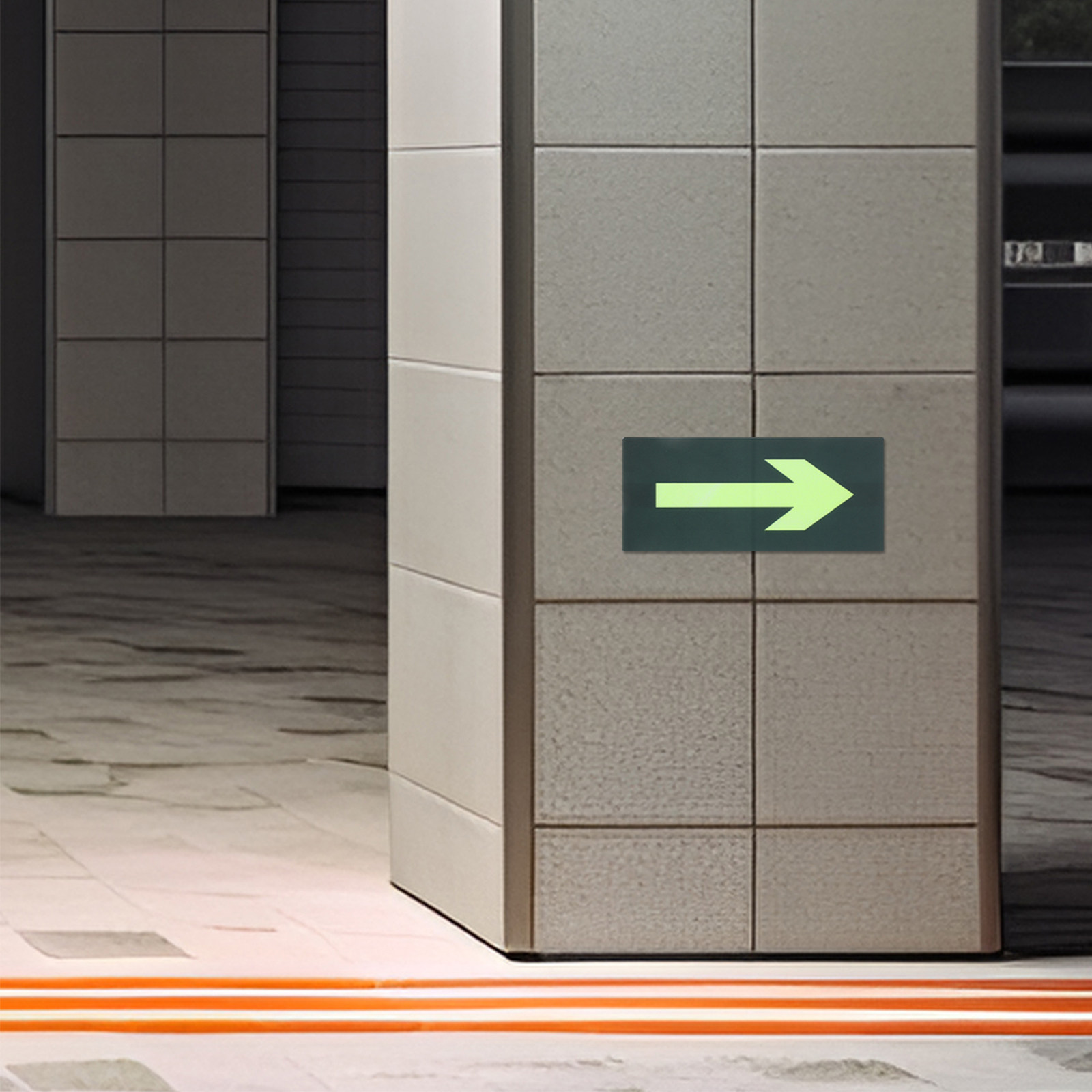 8Pcs Emergency Exit Arrow Stic - Emergency Exit Sign บทวิจารณ์และราคา