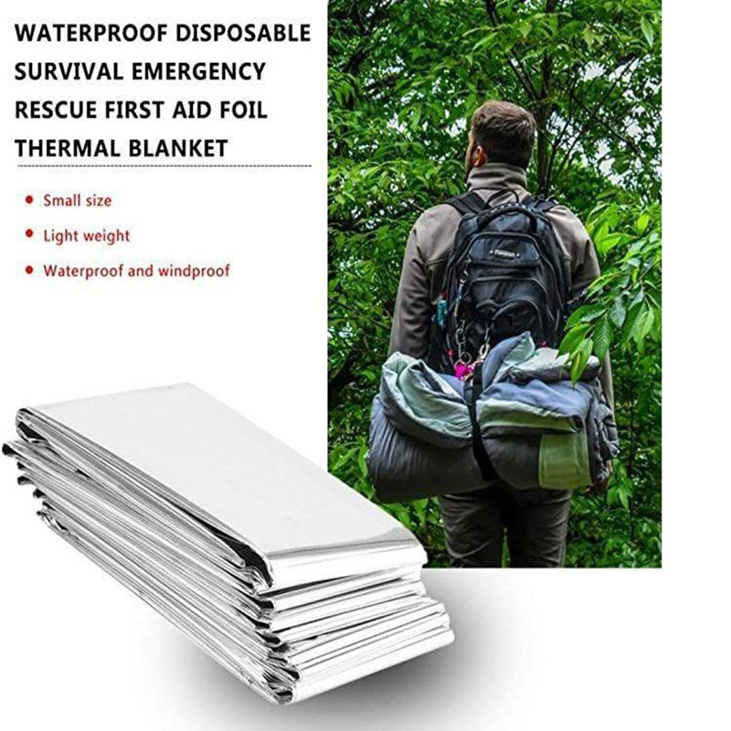 Emergent Blanket Mylar Thermal - First Aid Bag Kit บทวิจารณ์และราคา