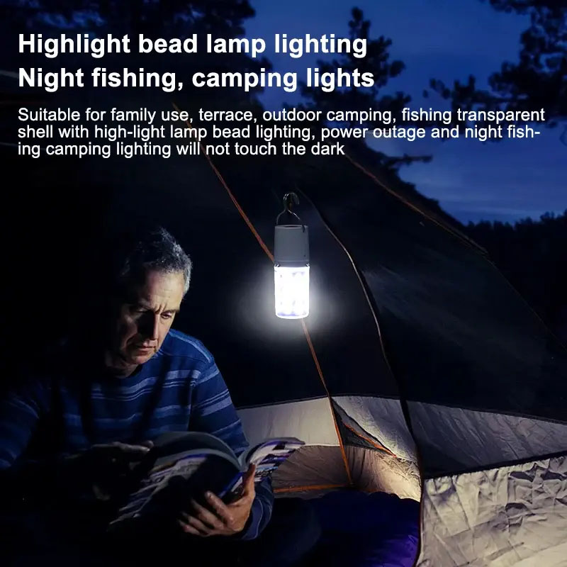 LED Rechargeable Camping Lante - Power Outage Light บทวิจารณ์และราคา